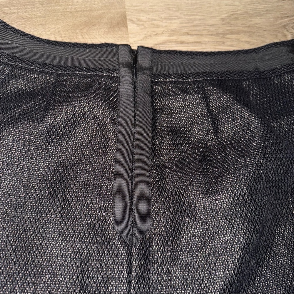 Ann Taylor Fine Italian Black Pencil Skirt - Picture 7 of 8